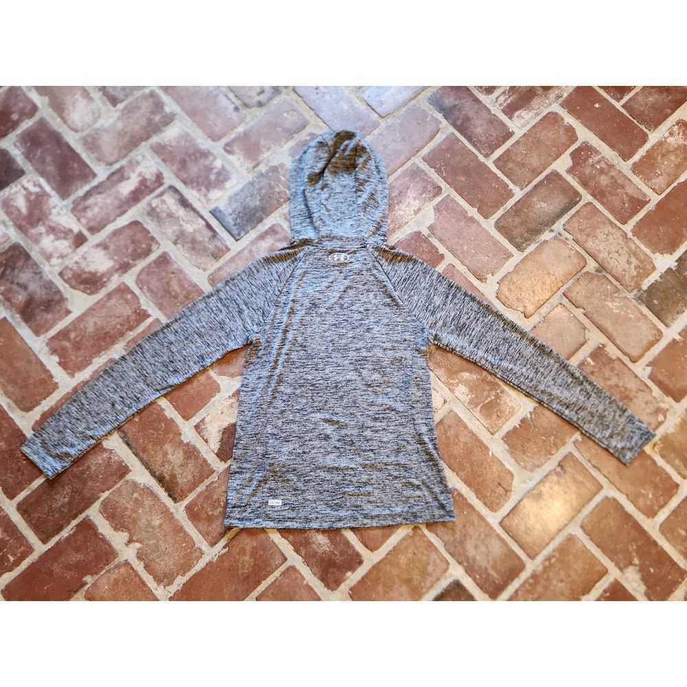 Under Armour Womens Hoodie Gray HeatGear Pullover Long Sleeve SM NWT - Picture 10 of 10